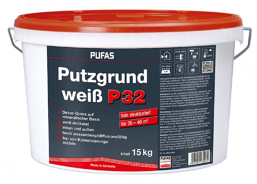 PUFAS Putzgrund weiß