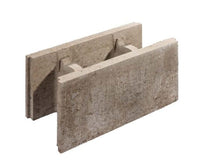 Beton Schalungsstein grau