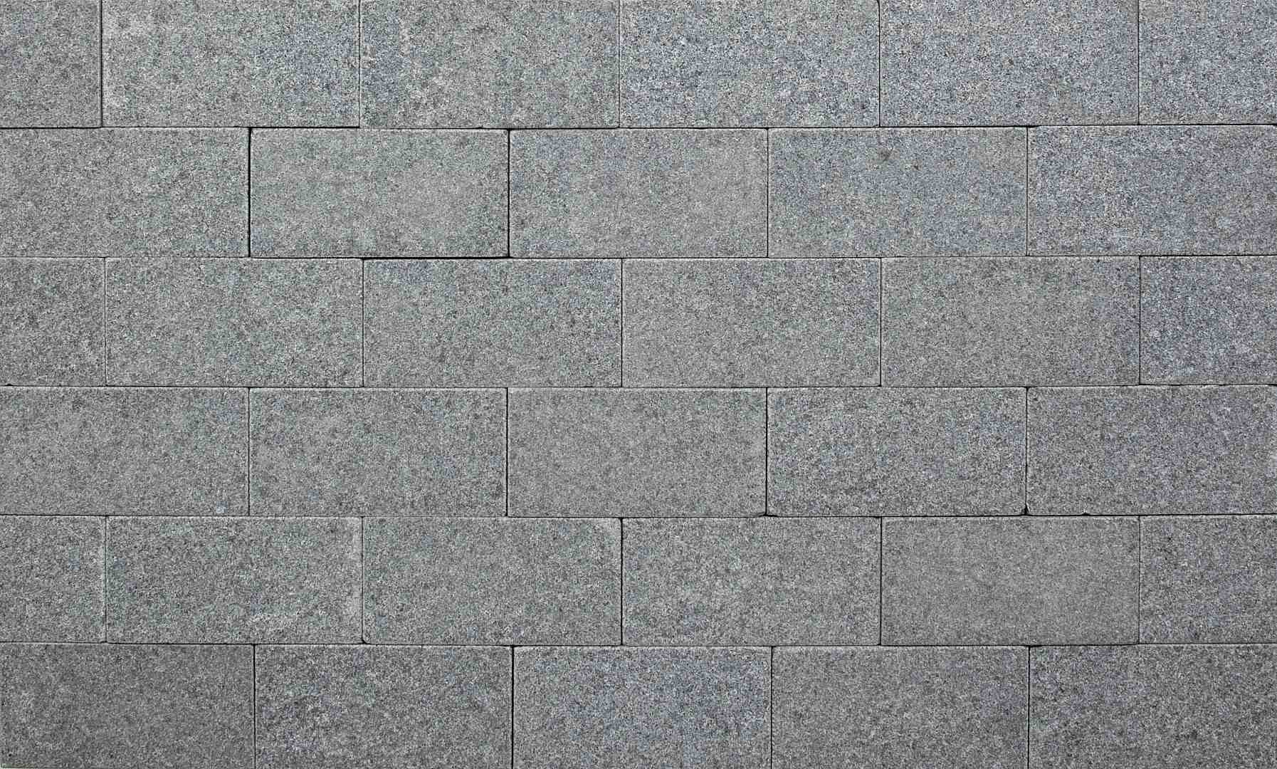 Natursteinpflaster 20x10x5cm Granitklinker graublau Tahiti Blue Piazzo Linea, in Holzkiste á 5,4 m² (270 Stück)