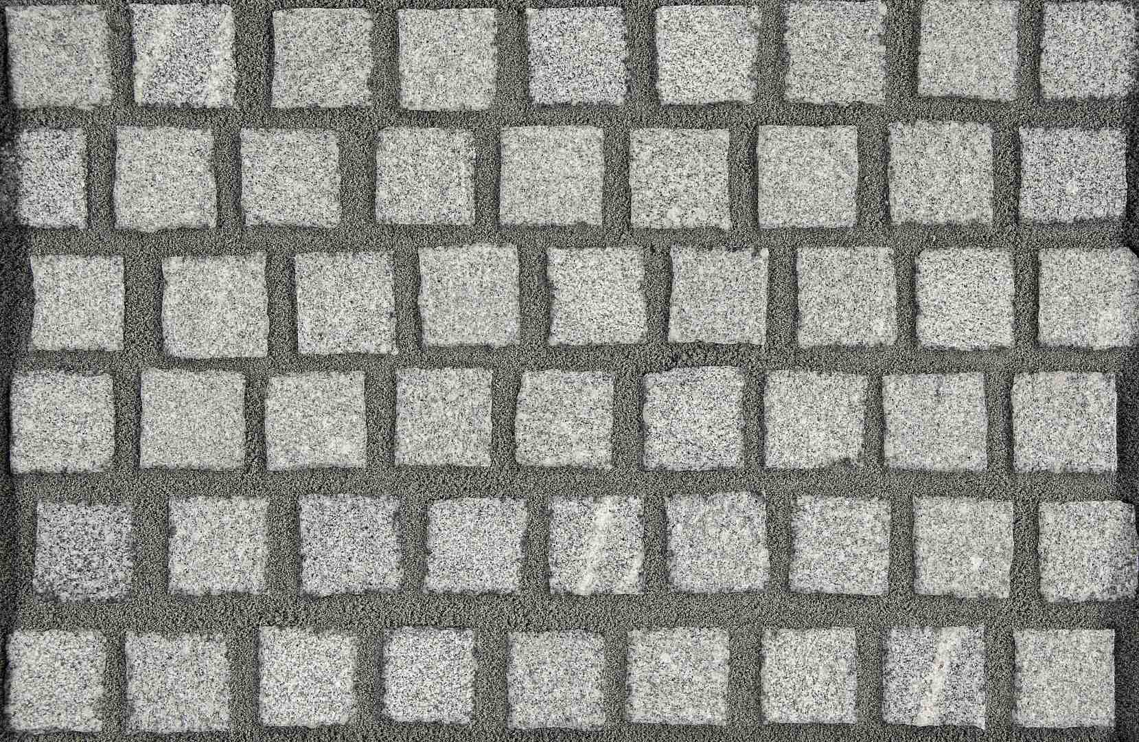Natursteinpflaster 10x10x8cm Granit grey Piazzo, in Holzkiste á 8,5 m² (720 Stück)