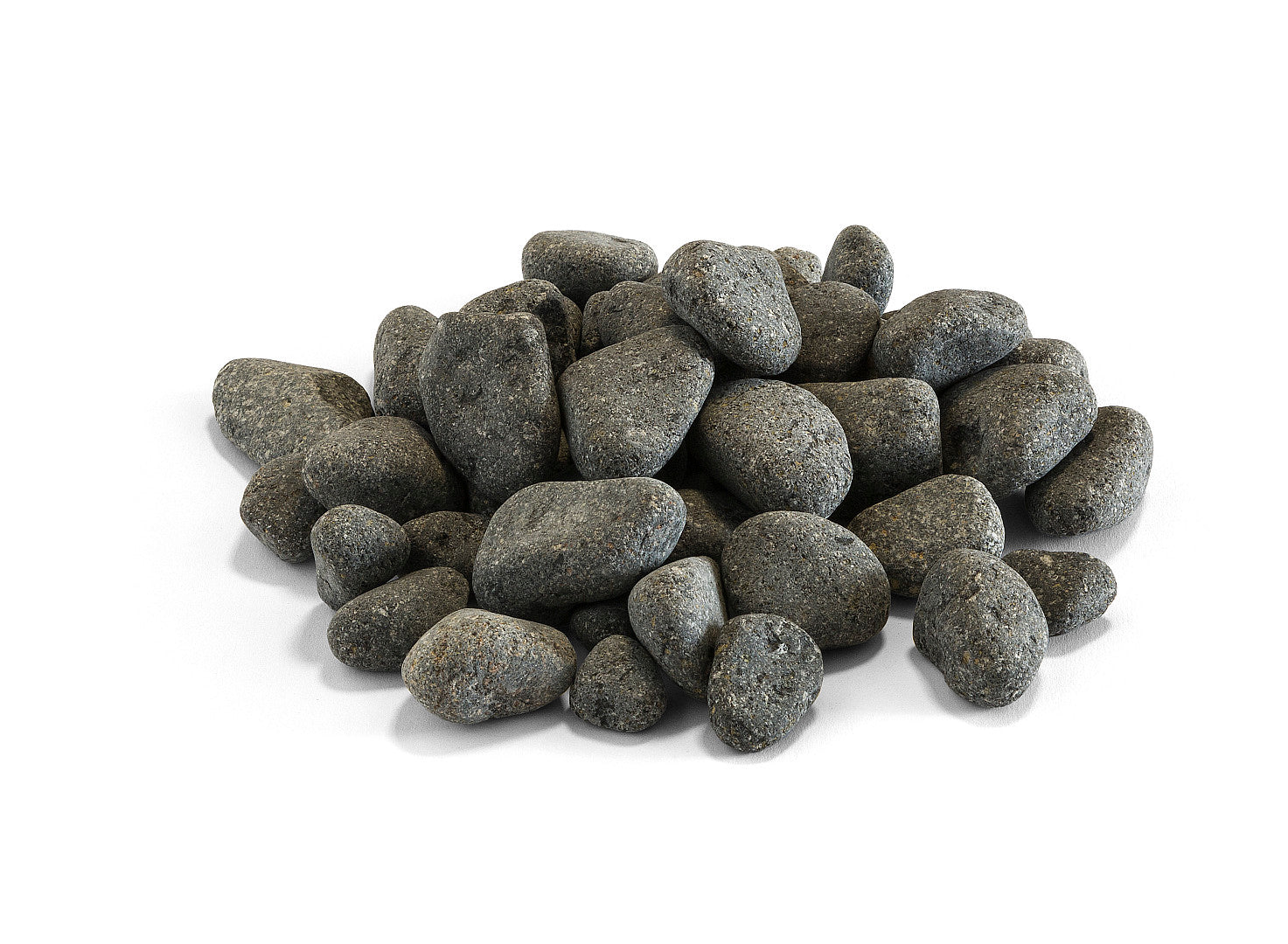 Basalt Pebbles 10-25mm 20kg-Sack