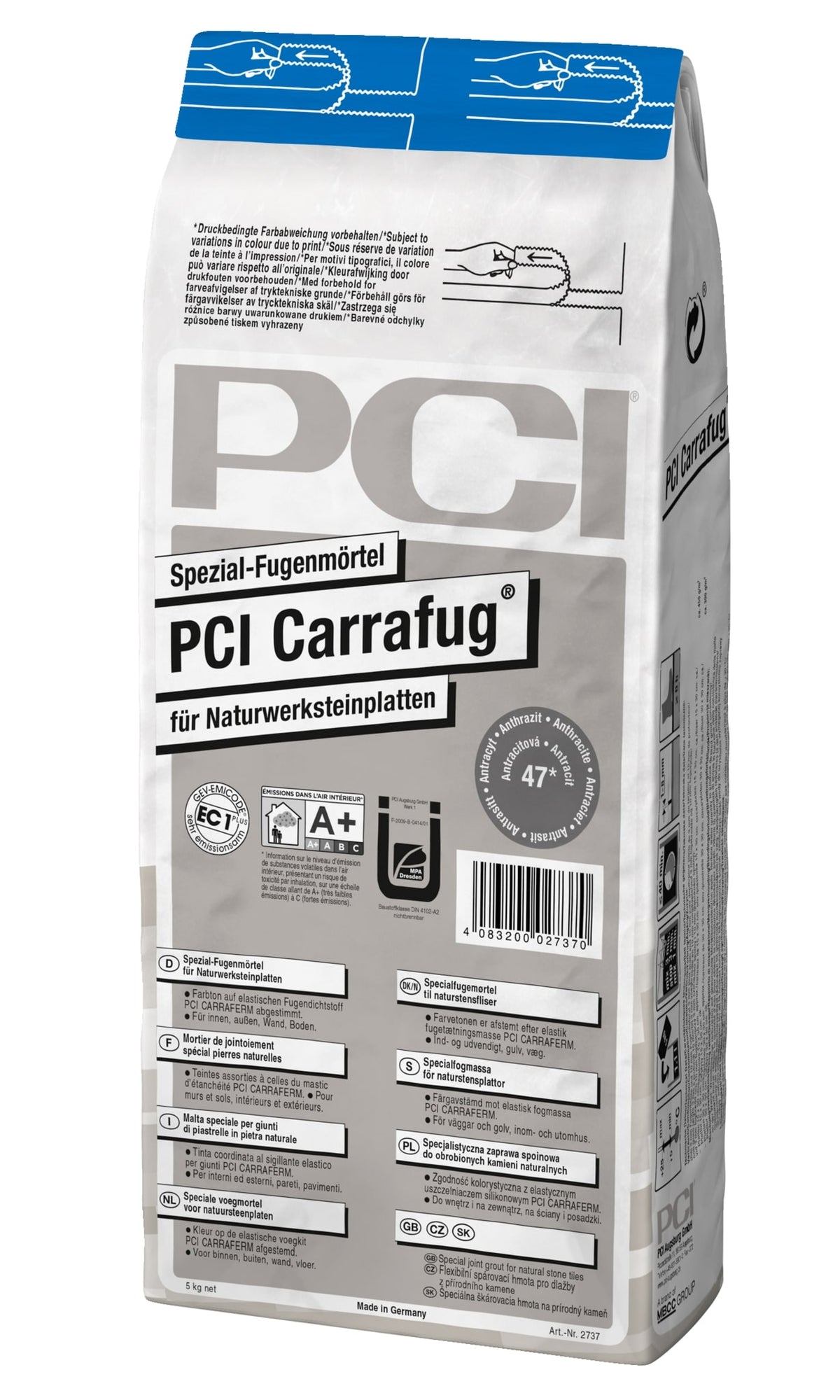 PCI Carrafug Naturstein Fugenmörtel 5kg