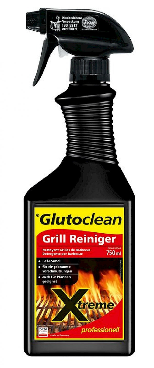 Glutoclean Kamin und Ofenglas Reiniger 750 ml / 6 Stück VPE