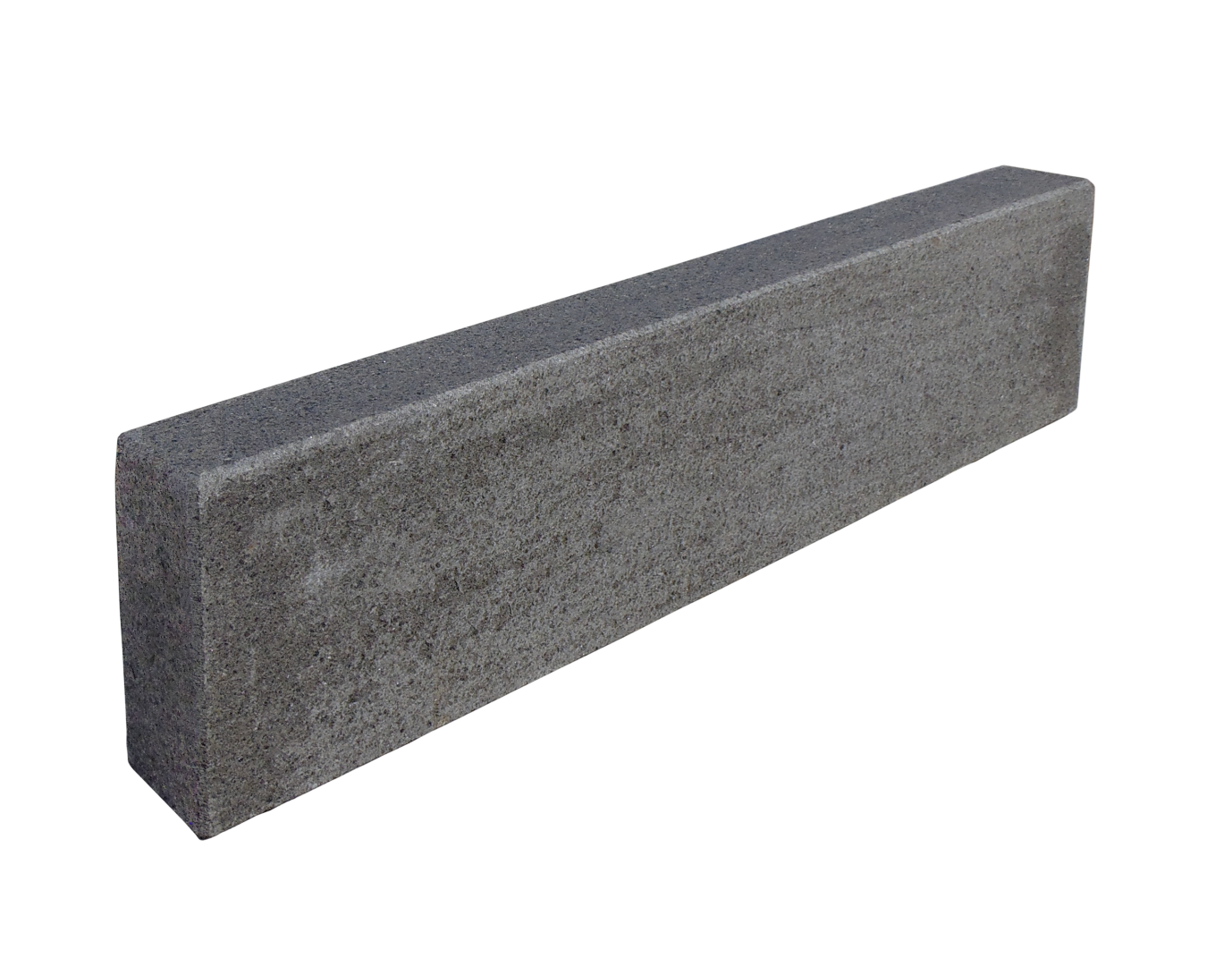 Gabbro / Rasenbord Stele / Rasenbord Pacific Black - geflammt und wassergestrahlt