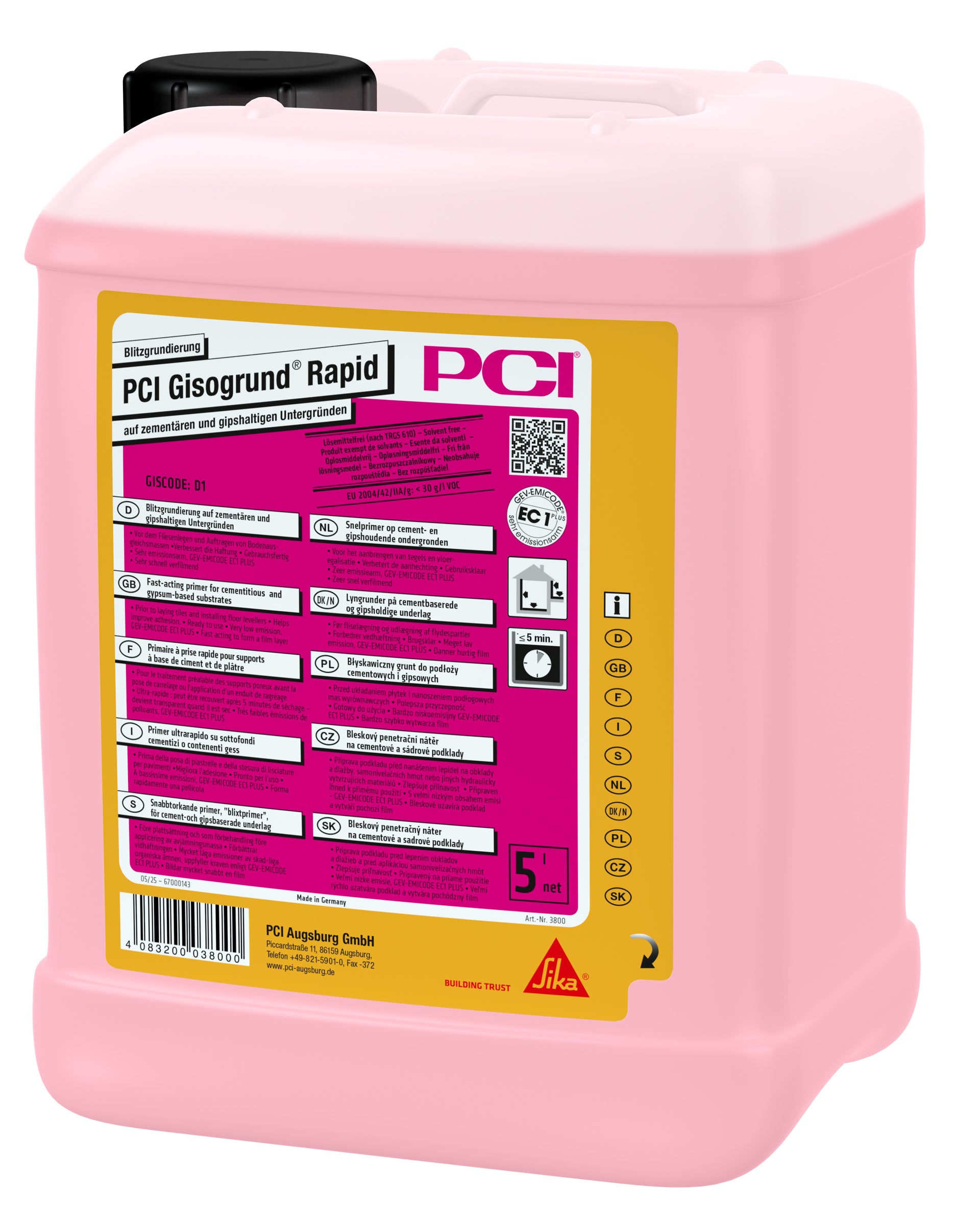 PCI Gisogrund Rapid 5 l