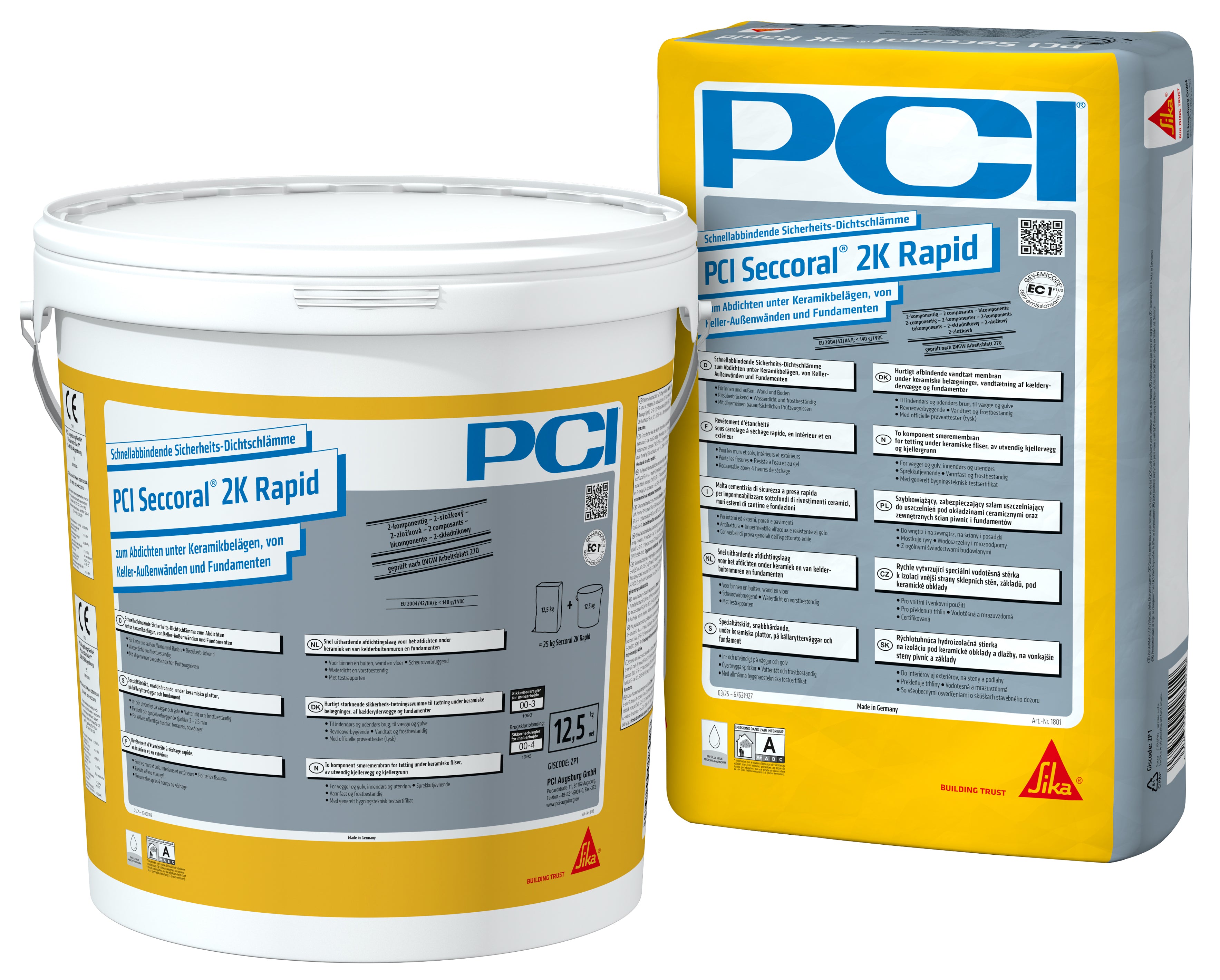 PCI Seccoral 2K Rapid Part B 12,5 kg
