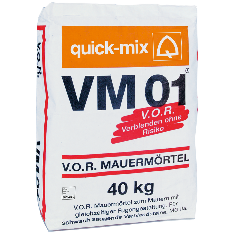 quick-mix VM 01/MG2a 40kg grau