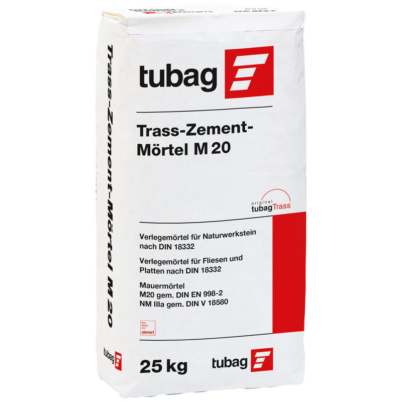 tubag TZM20 4mm 25kg Trass-Zement-Mörtel M20