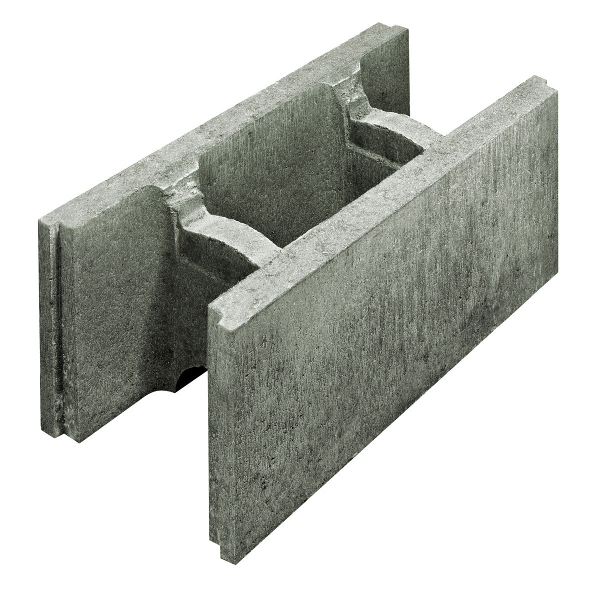 Beton Schalungsstein grau