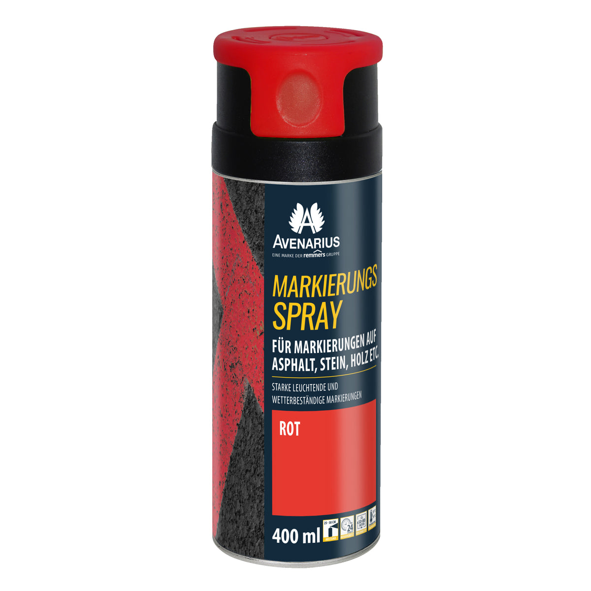AVENARIUS MARKIERUNGSSPRAY ROT 400 ML