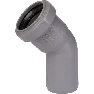 HT - Bogen 87° aus PP nach DIN 4102/131