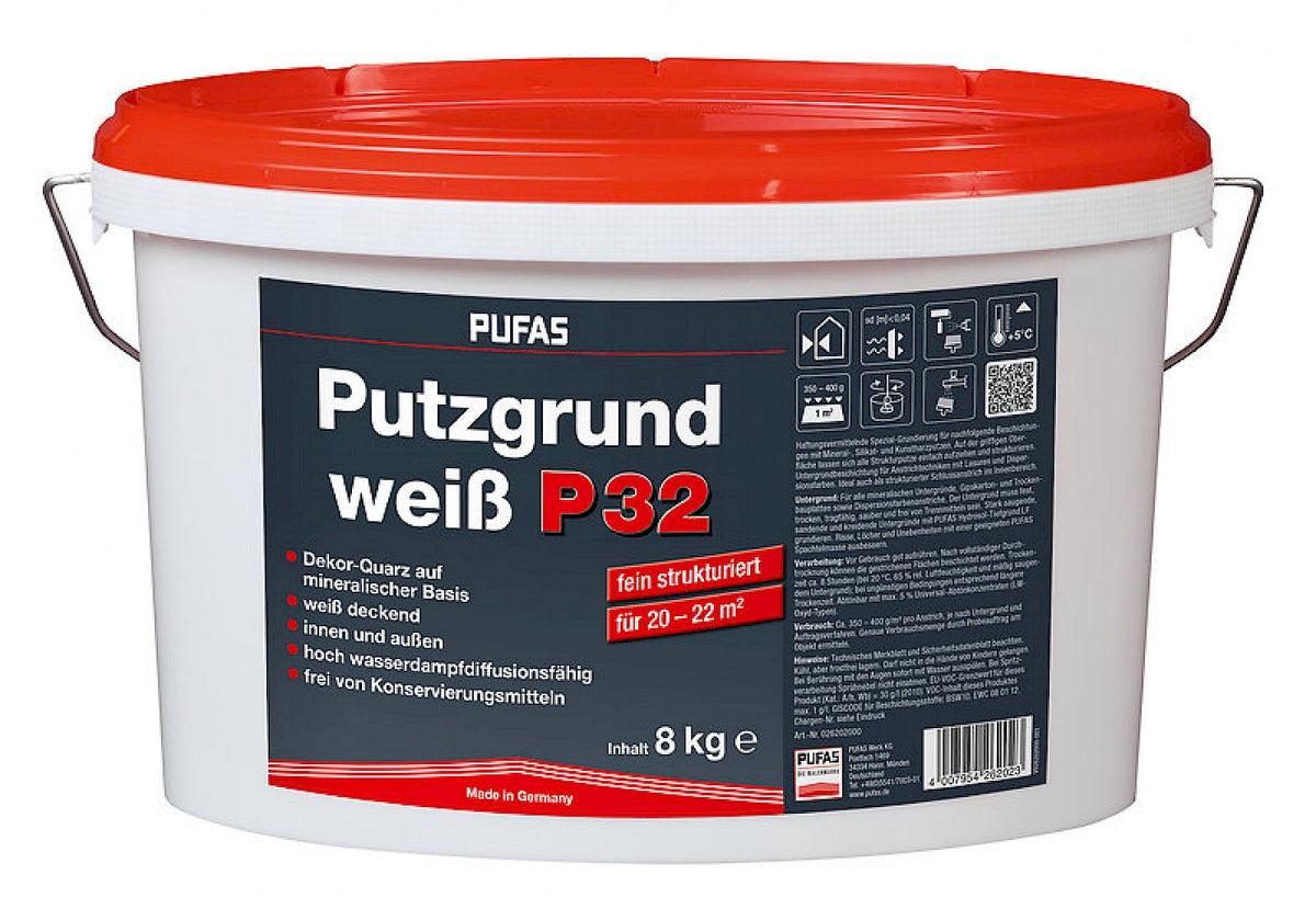 PUFAS Putzgrund weiß