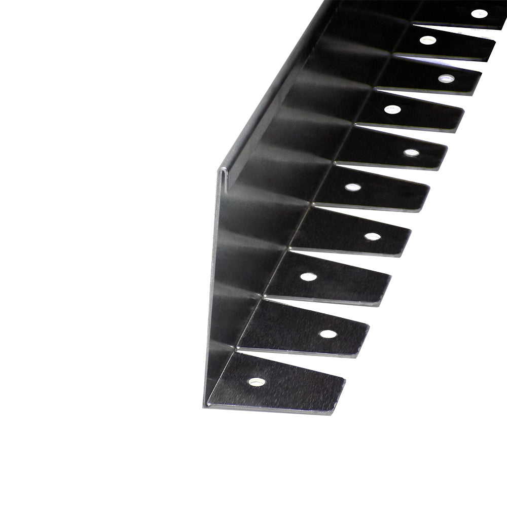 Aluminium Beeteinfassung & Rasenkante FLEXIBEL 1,5 x 100 mm x 3,0 m Stk.