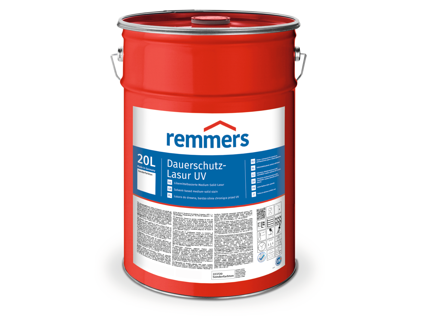 Remmers DAUERSCHUTZ-LASUR UV SONDERTON 20,00 LTR