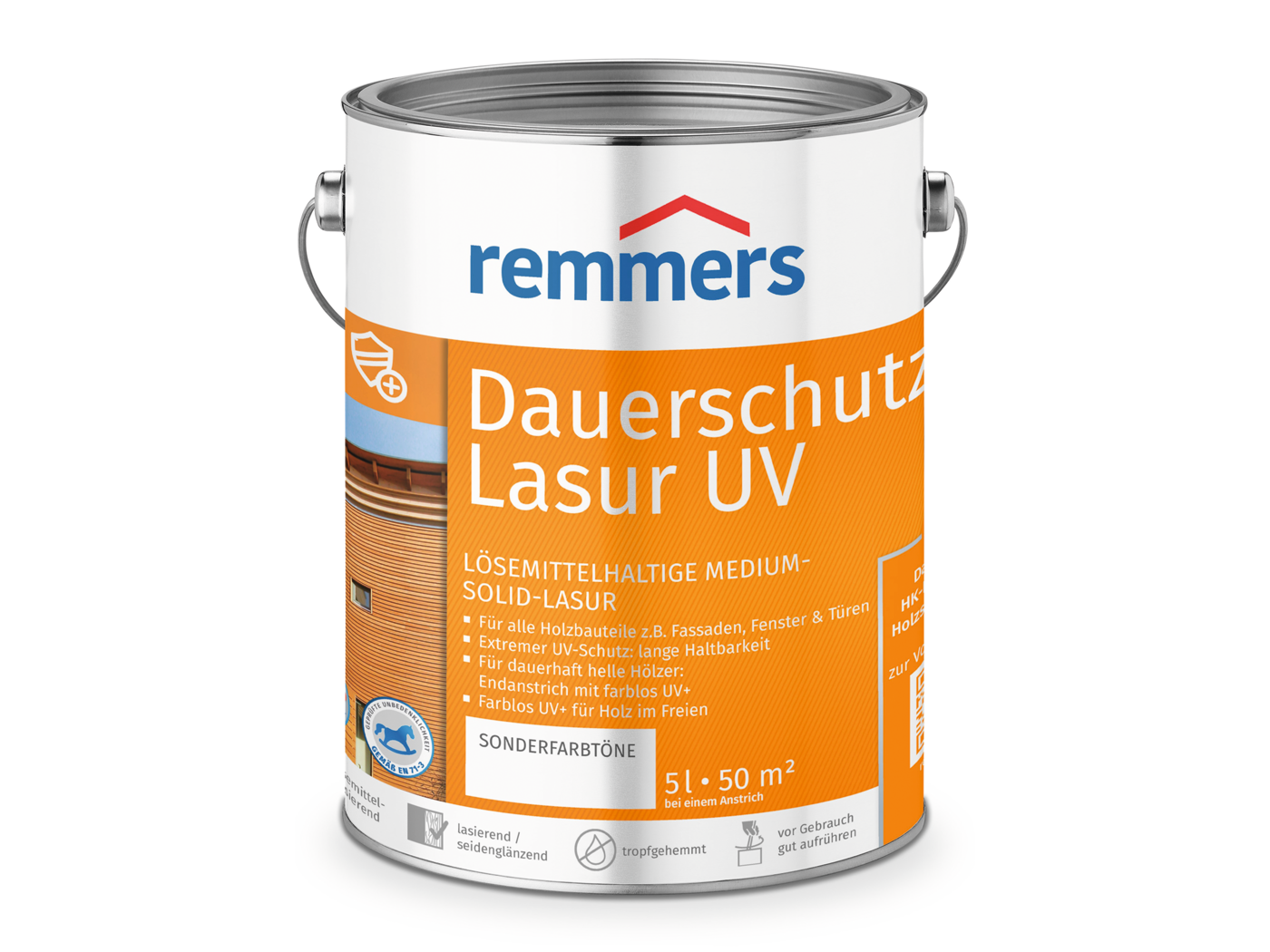 Remmers DAUERSCHUTZ-LASUR UV SONDERTON 5,00 LTR