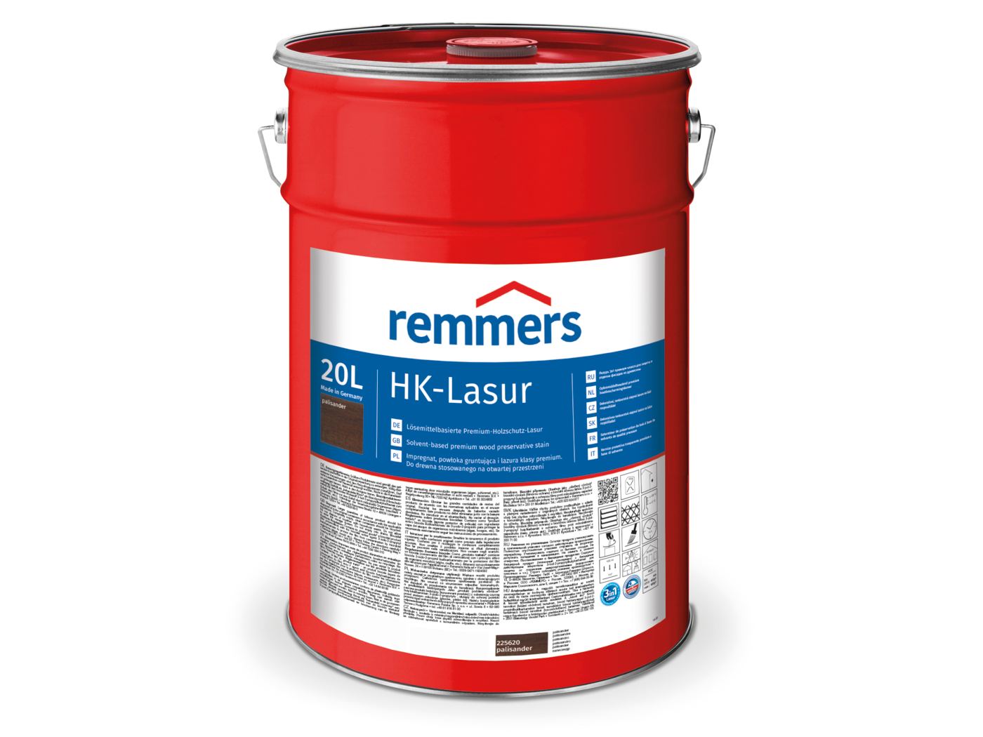 HK-LASUR 3 IN 1 PLUS PALISANDER (RC-720) 20,00 LTR