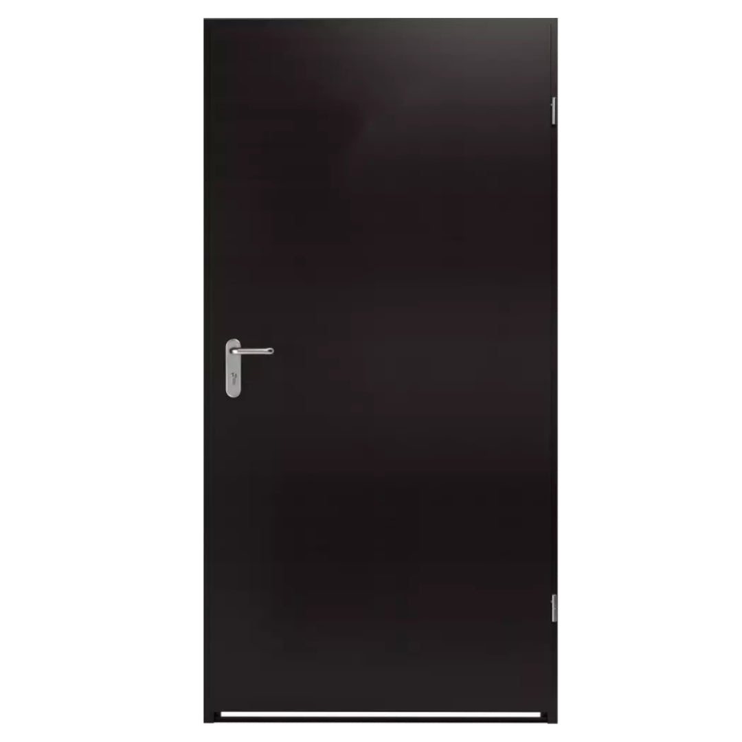 Stahltuer ZK Mehrzweck mit Eckzarge 1000 x 2000 mm DIN Links, ohne Bodeneinstand ähnlich RAL 7016