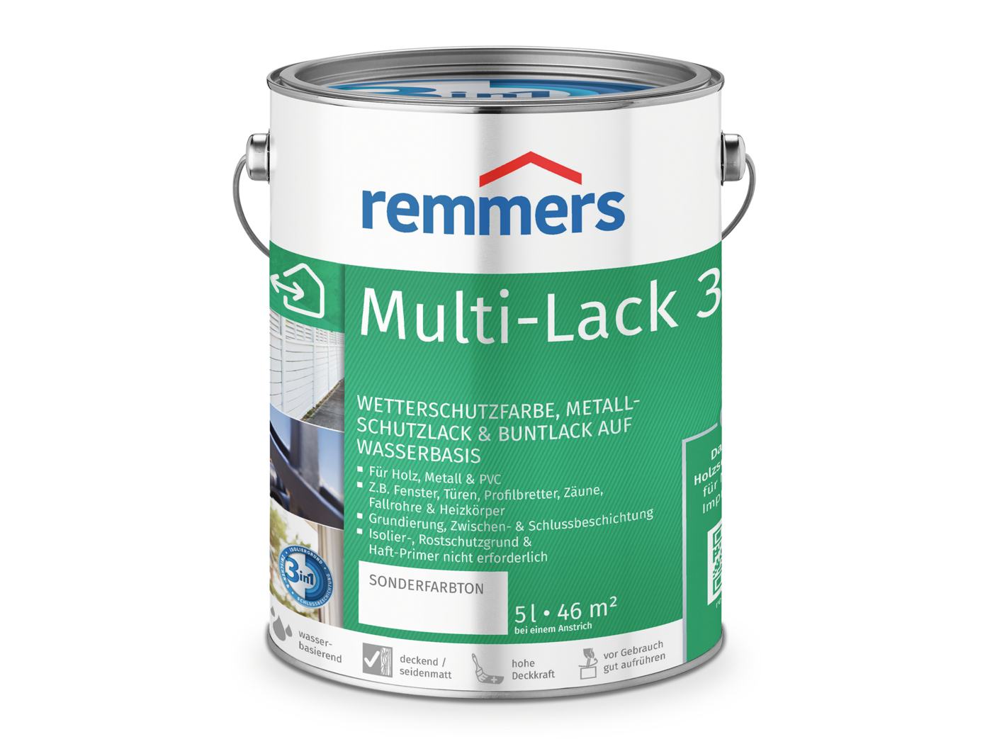 Remmers MULTI-LACK 3in1 SONDERTON 5,00 LTR