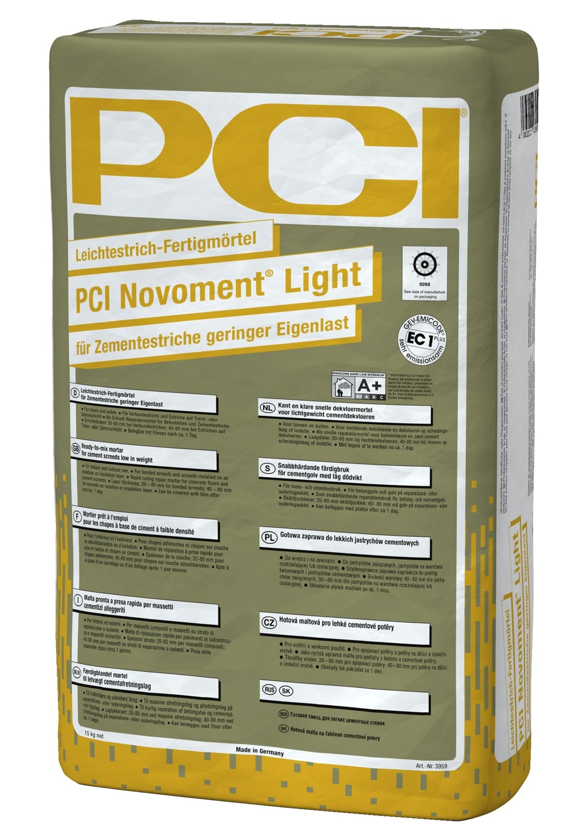 PCI Novoment light 15 kg