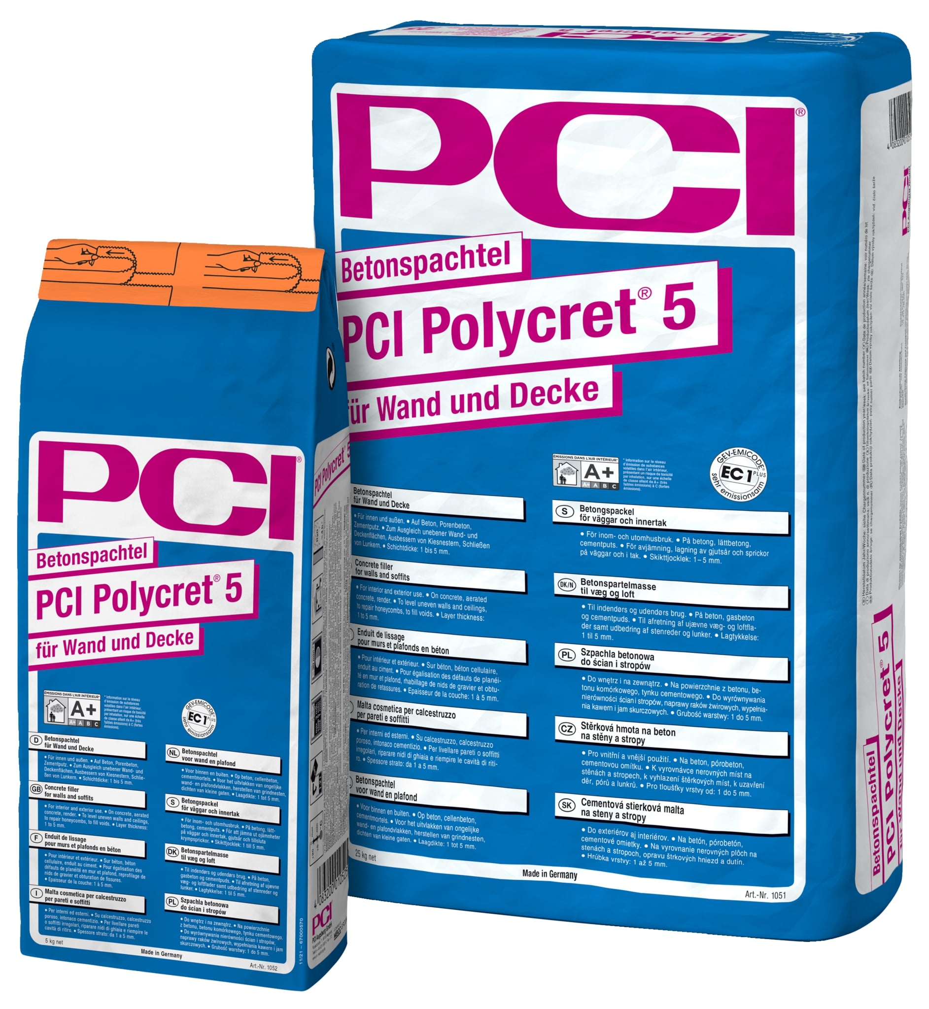 PCI Pericret Uitvlakmortel 25 kg