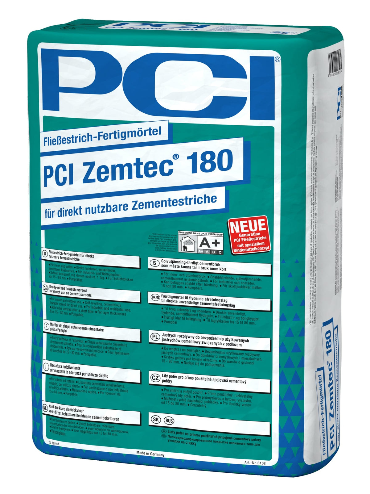 PCI Zemtec 180 25 kg