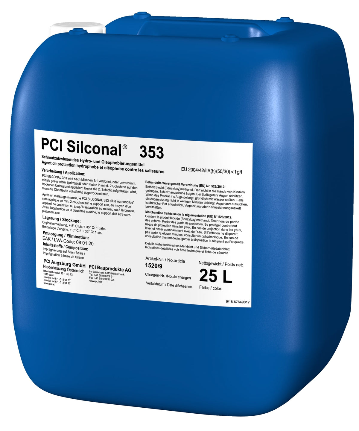 PCI Silconal 353 25 l