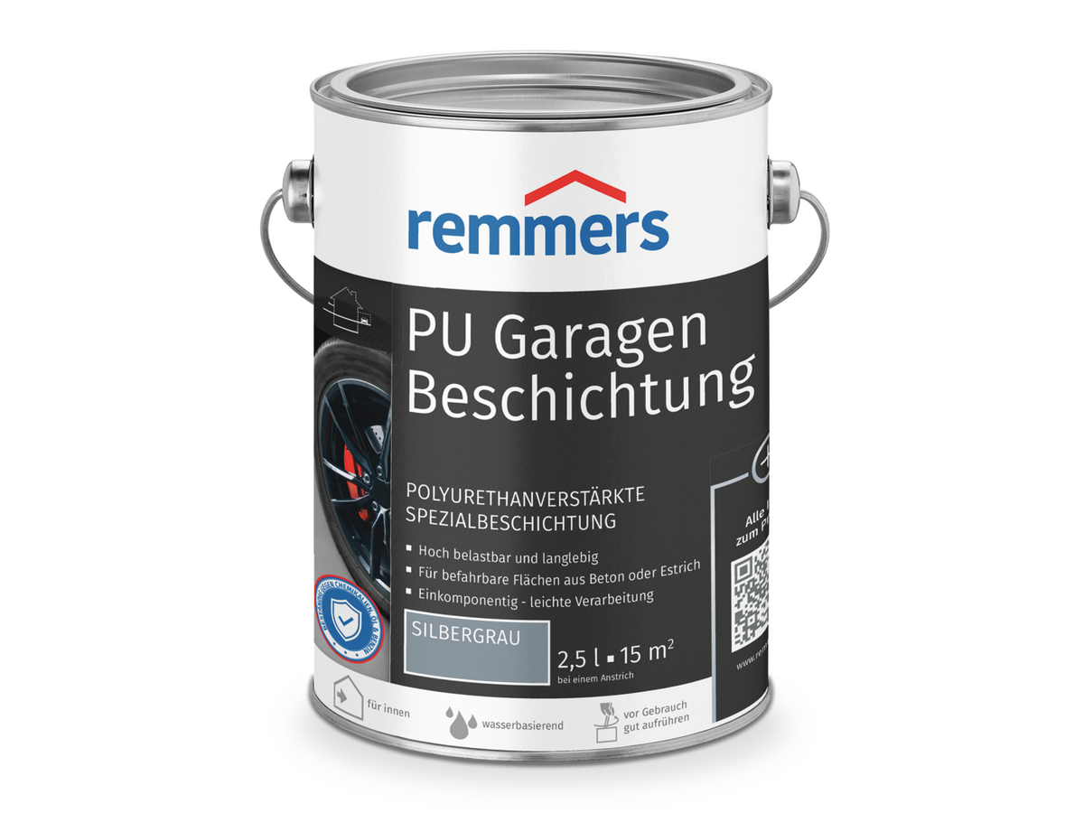 PU GARAGENBESCHICHTUNG SILBERGRAU 2,50 LTR