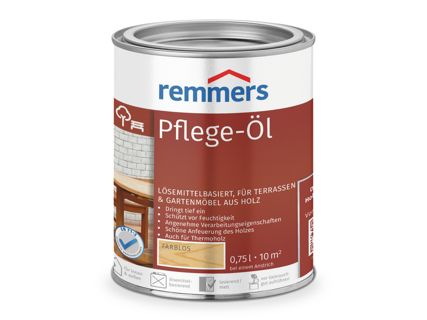 Remmers PFLEGE-ÖL FARBLOS 0,75 LTR