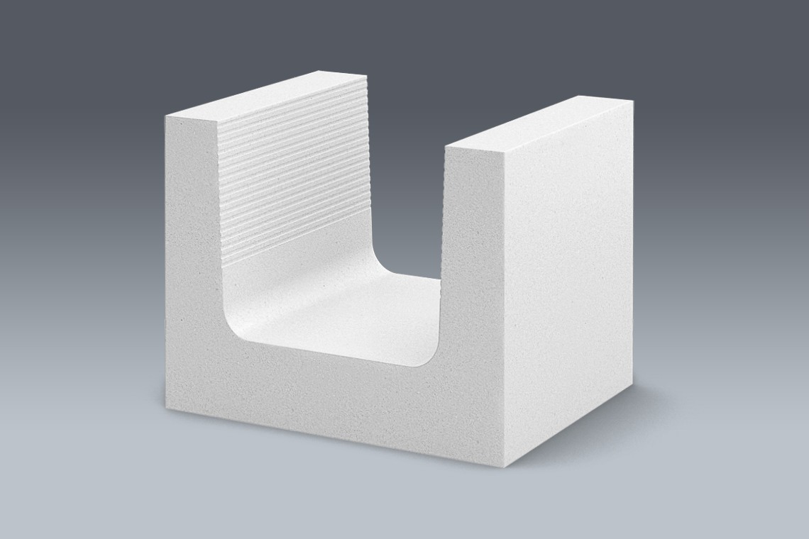 Kalksandstein U-Schalen 36,5 cm (240x265x240mm) á 32 Stück Palette