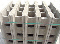 Beton Schalungsstein grau