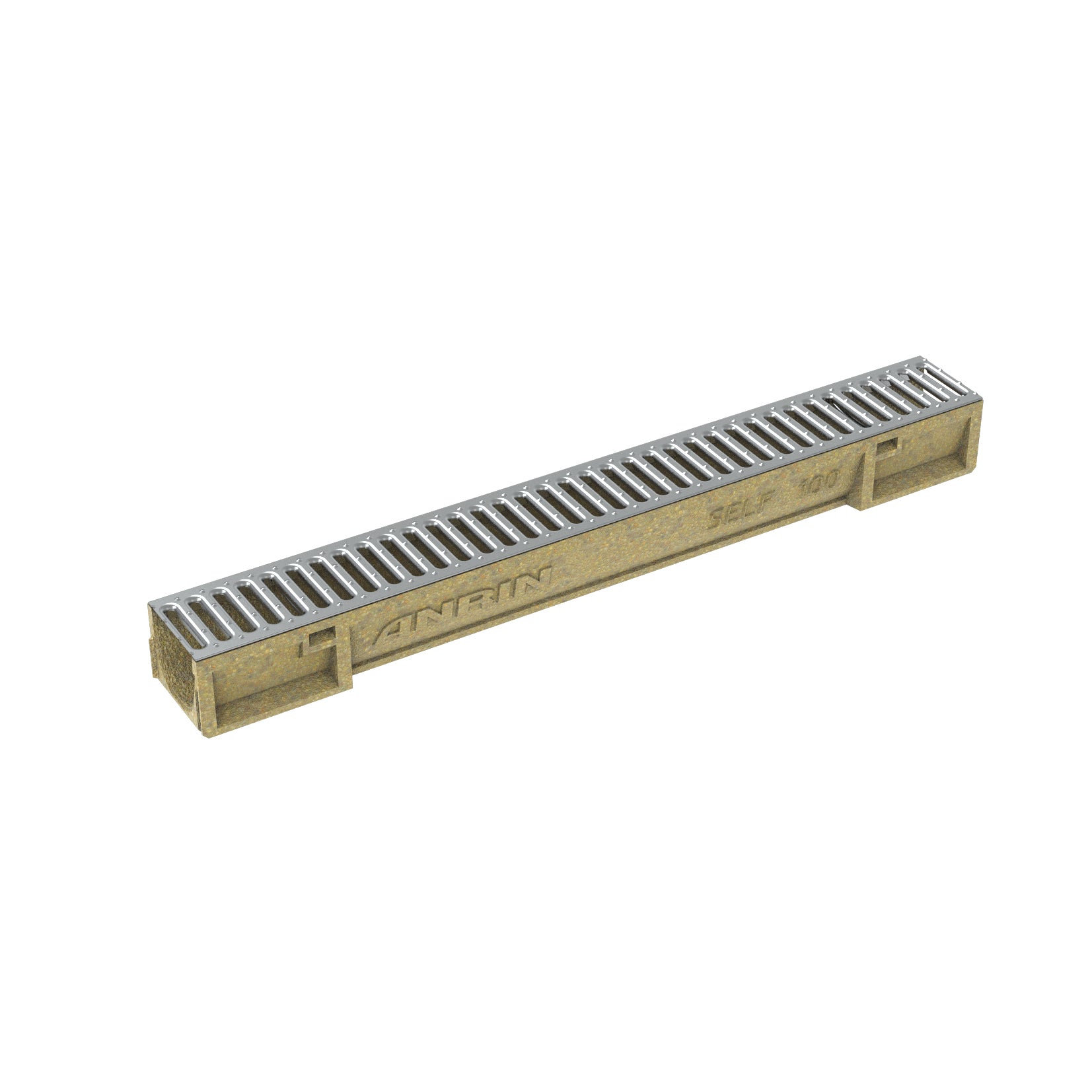 Enwässerungsrinne mit 8 CM BAUHÖHE Anrin Self ECO