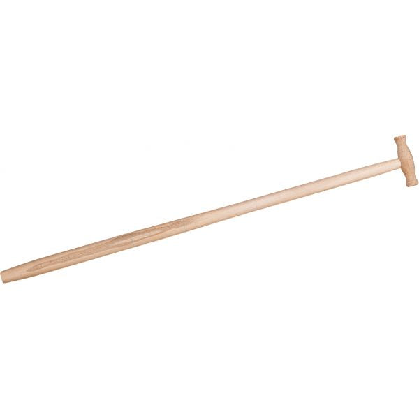 Spatenstiel Esche, mit T-Griff 95 cm, gebogen