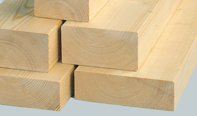 Konstruktions-Vollholz KVH 60 x 120mm 5,0m / Stück