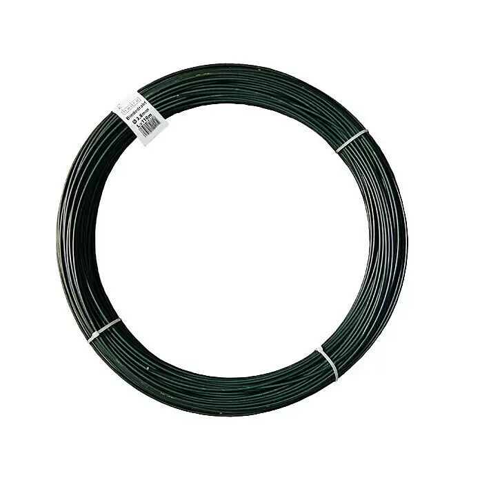 Spanndraht kunststoffumm. grün 3,4 mm á 55 m HADRA