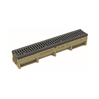 Anrin Drain SF-100 Rinne 010* mit Gusszarge und Gussrost F900