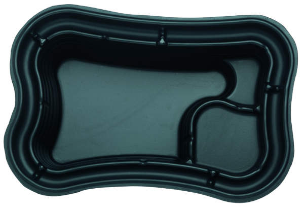 Teichschale PE 750 organisch  210 x 140 x 60 cm