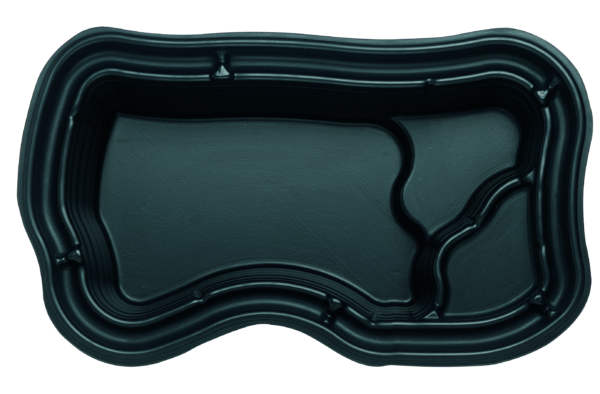 Teichschale PE 1000 organisch  240 x 140 x 62 cm