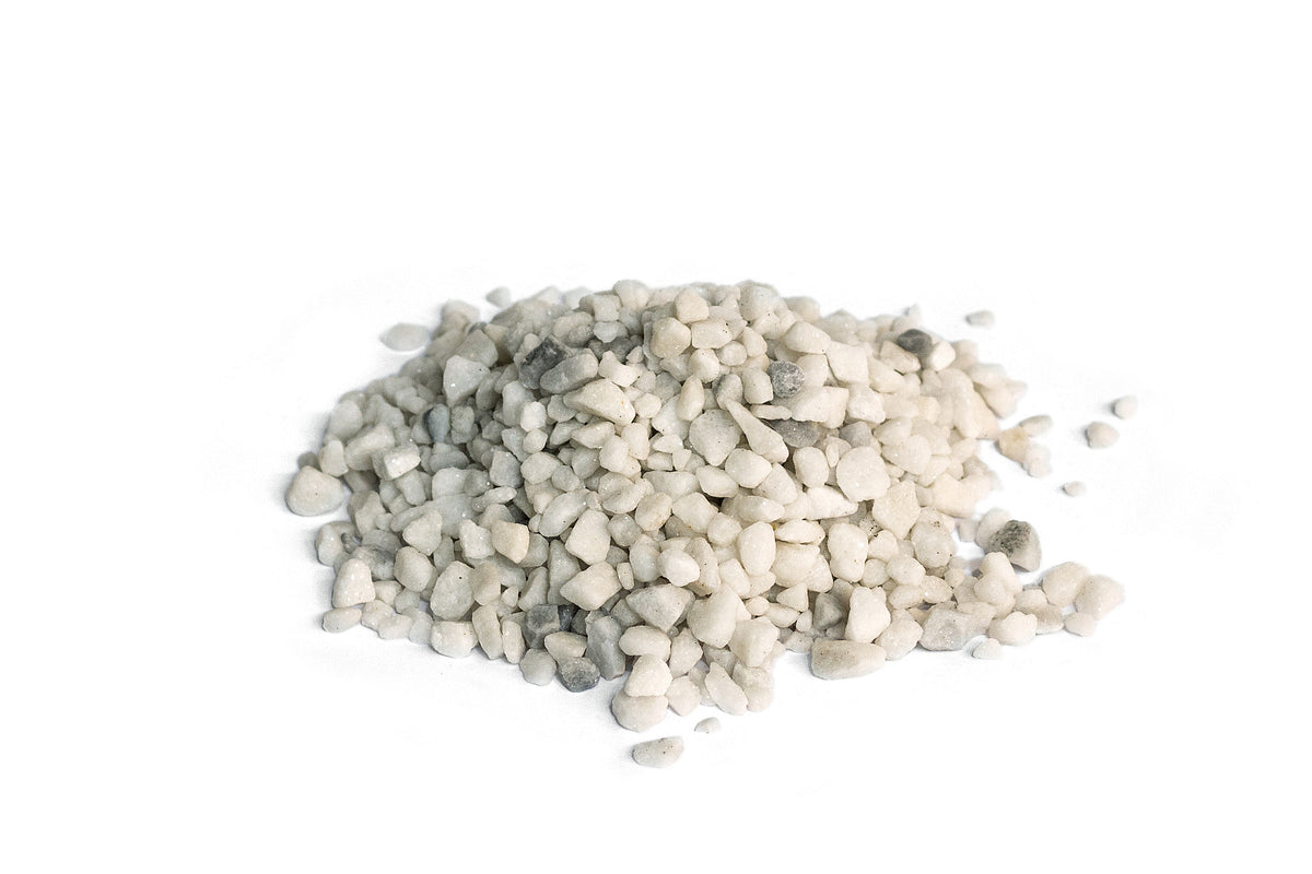 Carrarasplitt 9-12mm 20kg-Sack