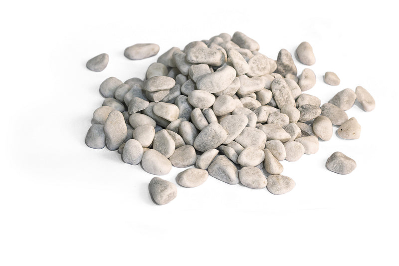 Zierkies Carrara, gerundelter Marmor á 1000kg BigBag