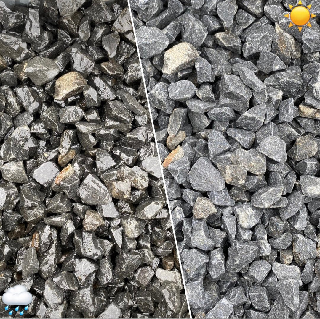 BASALT - Edelsplitt 11 - 16 mm / Big-Bag á 0,9 m³ ~ 1500 kg