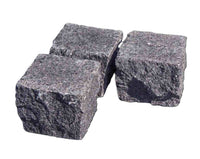 Gabbro Pacific Black 10x10x8cm Waterjet, in Holzkiste á 8,5 m² (720 Stück)