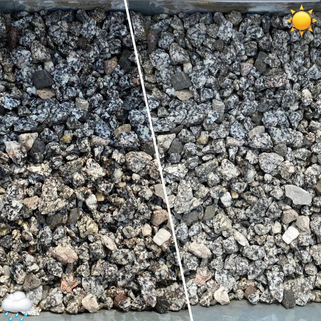 Ziersplitt Granit grau 20 kg Sack