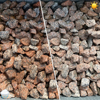Ziersplitt Granit rot 20 kg Sack