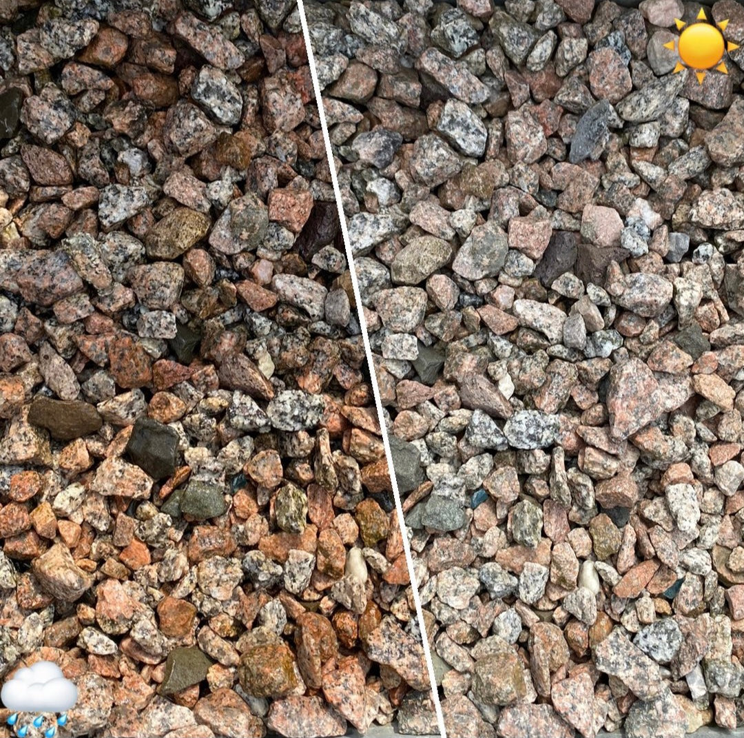 Ziersplitt Granit rot 20 kg Sack