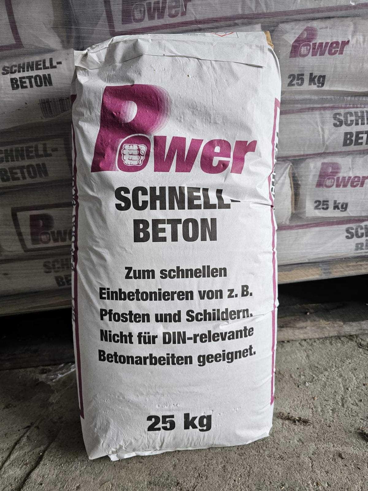 POWER 25kg Schnell Beton