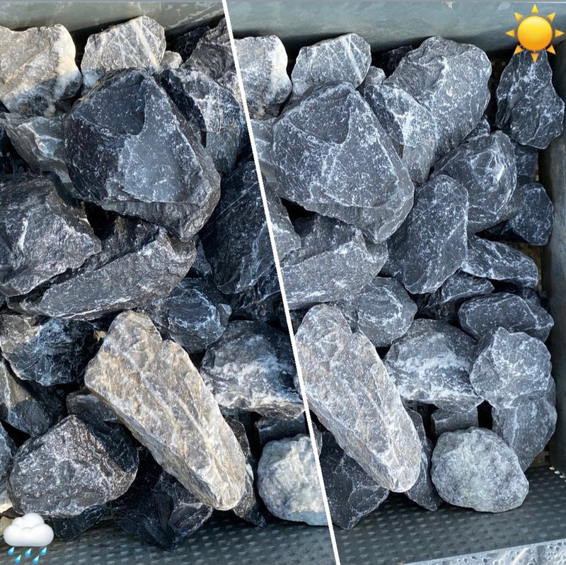 Bruchsteine, Zierschotter & Gabionenfüller á 500kg MiniBag