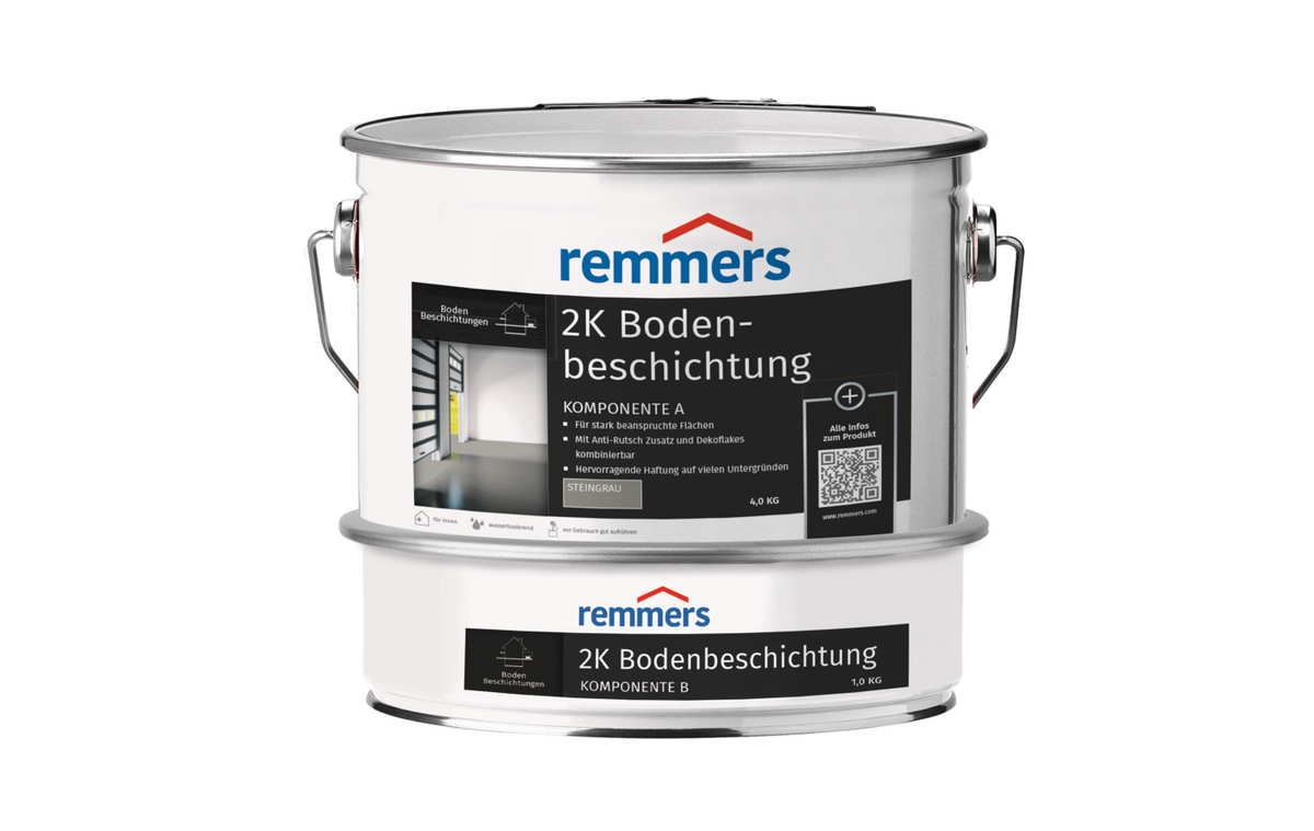 2K BODENBESCHICHTUNG STEINGRAU 5 KG