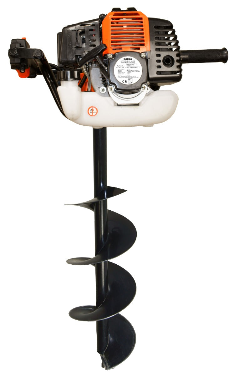 Atika Erdlochbohrer ELB52, 2-Takter, 3ps/2,2KW, 3 Bohrer