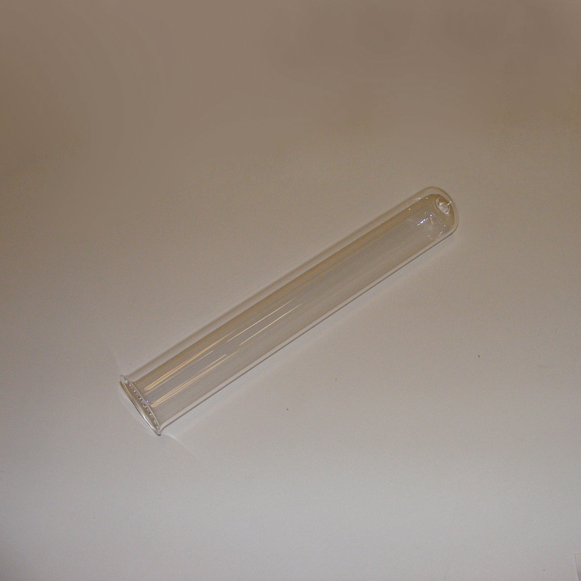 Quarzglas D44 x 285,5 mit Bördelrand