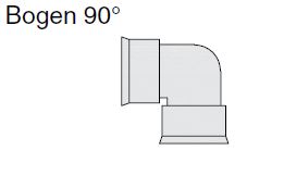 Siroplast - K Bogen DN 100